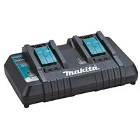 Chargeur rapide 2 batteries Makstar Li-Ion 14.4 à 18V - DC18RD Makita