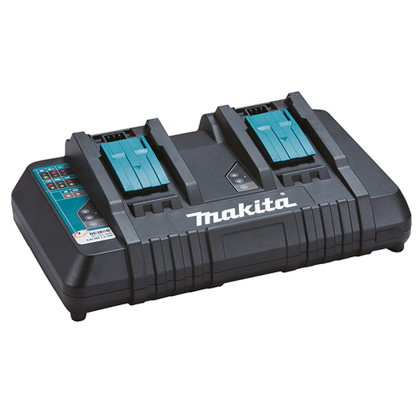 Chargeur rapide 2 batteries Makstar Li-Ion 14.4 à 18V - DC18RD Makita