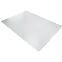 Tapis protège-sol de bureau transparent avec picots pour tapis et moquettes - 150 x 120 cm