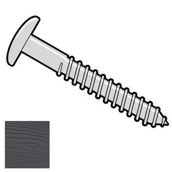 Vis autoforeuse Operal Inox empreinte Torx pour bardage Cedral Click - 4,8 MM x 38 MM - Schiste C18 - Boîte de 100