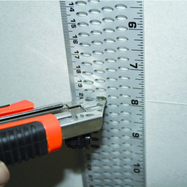 Règle à découper pour plaque de plâtre Edma 163155 - longueur max 62 cm