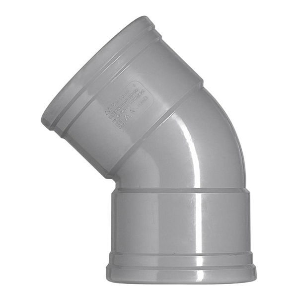 COUDE 45° F/F SDR34/CR8 D. 160 J.FIXE