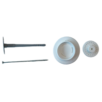 Kit Doublifix 120 mm PSE - fixation 170,0 mm - boite de 30 connecteurs en deux parties avec chevilles et vis