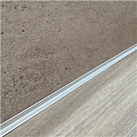 Profilé d'angle intérieur en L Gerflor pour dalle et panneau mural Revela - alu  - 12,0 MM x 12 MM - long. 2,60 M