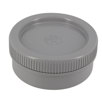 Tampon de visite PVC à coller Mâle - Femelle Diamètre 100 mm