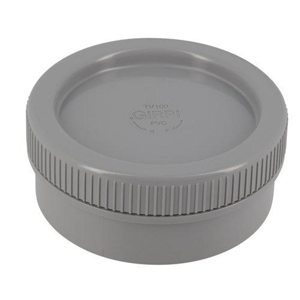 Tampon de visite PVC à coller Mâle - Femelle Diamètre 100 mm