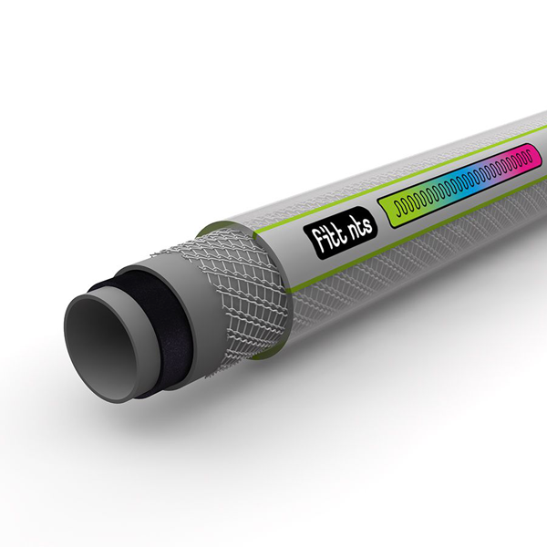 Tuyau d'arrosage NTS Grey - Fitt - Diamètre 19 mm - Longueur 50 mètres - Gris