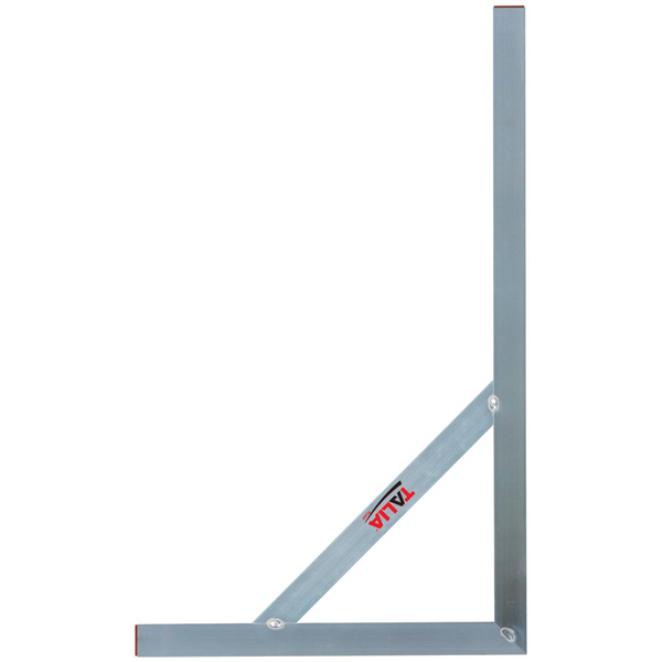 Équerre de maçon en aluminium entièrement soudé Taliaplast - longueur 100,0 CM - largeur 60,0 CM