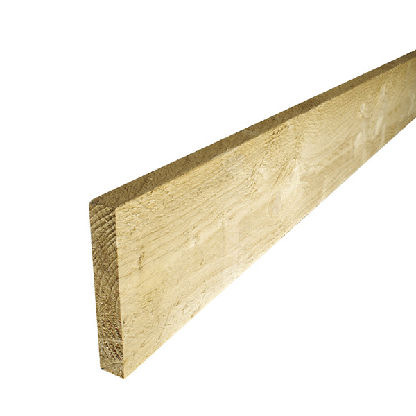 Planche de coffrage sapin non traité - Choix 2 - Section 25 CM x 27 MM - L.4,00 M