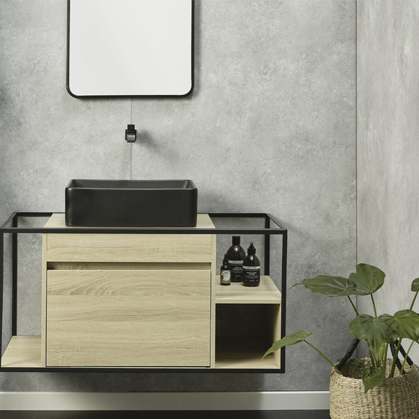 Revêtement mural composite Revela en dalle de 65,0 CM x 37,5 CM - ép. 5,00 MM - Kampala