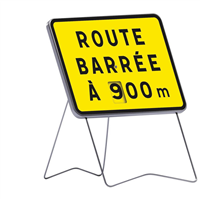 KC1 T1 ROUTE BARREE A .00M (AVEC DISQUE A CHIFFRES)
