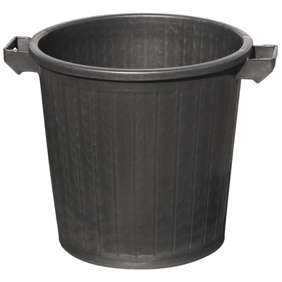 POUBELLE PRO DE CHANTIER 75 LITRES PLASTIQUE