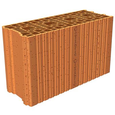 Brique rectifiée isolante Porotherm Citibric pour ITI - RC 90 - R = 1,20 m².K/W - 500,0 MM x 200 MM x 299,0 MM