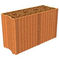 Brique rectifiée isolante Porotherm Citibric pour ITI - RC 90 - R = 1,20 m².K/W - 500,0 MM x 200 MM x 299,0 MM