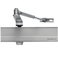 Ferme-porte à bras Abus AC7124 pour porte de 45 à 85 kg et de 85 à 125 cm - coloris argent