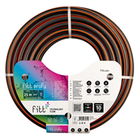 Tuyau d'arrosage professionnel Profy Fitt - Diamètre 19 mm - Longueur 25 mètres - Noir