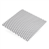 Grille métal déployé acier brut - mailles 6 x 3.3 mm - 500 x 250 mm - épaisseur 0.8 mm