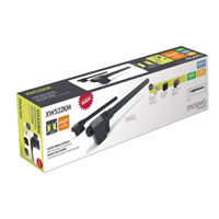 Motorisation à vérins pour portail double battant Moovo XW532KM avec 2 émetteurs  et accessoires