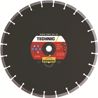DISQUE DIAMANT TECHNIC BV TP 13  Ø350 AL 25,4. SAS HAUTEUR DE SEGMENT 13 MM.