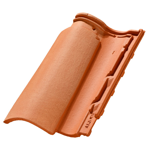 Tuile Canal Horizon Terreal en terre cuite - emboîtement double canal - Reflets Atlantique