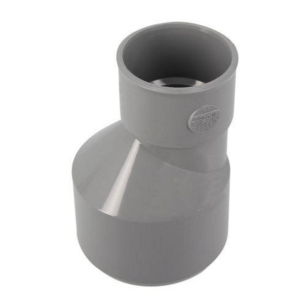 Réduction extérieure excentrée PVC - mâle/femelle - Ø 80/50 mm