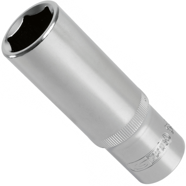 Douille longue 6 pans 1/2" Ultimate Kstools finition satinée diamètre 22 mm