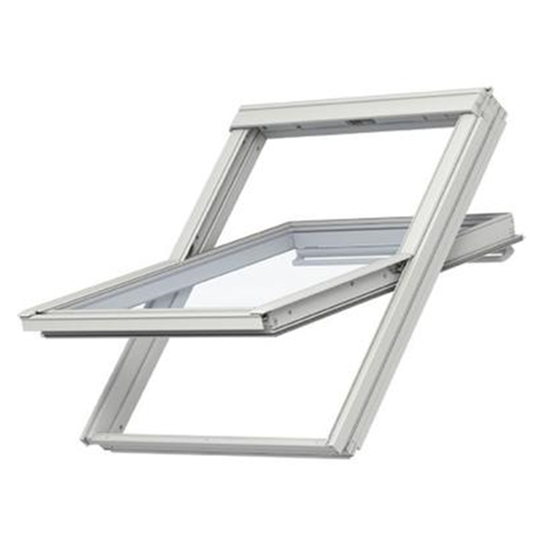 Fenêtre de toit à rotation Velux GGU Confort - Finition EverFinish - 134,0 CM x 140,0 CM - Blanc