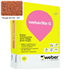 Enduit monocouche semi-allégé et coloré à grain moyen WeberLite G 327 Rouge territe - sac de 25 KG