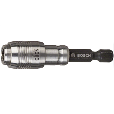 Porte embout universel magnétique Bosch Fonction One-Click longueur 60 mm