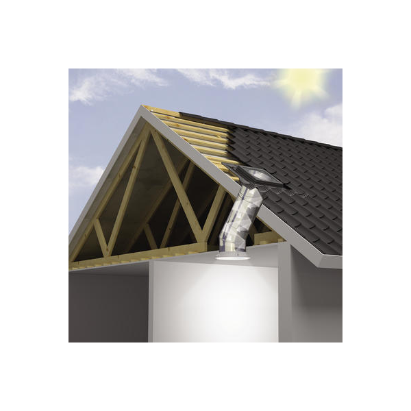 Rallonge Velux Sun Tunnel ZTR pour tube rigide TWR ou TLR de conduit de lumière - longueur 124,0 CM