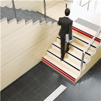 Bande de signalisation adhésive pour contremarche - Dinac CMA -  -  x