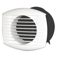 Bouche d'extraction autoréglable pour VMC - Sanitaire et cloison -  diamètre 80 mm