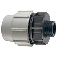 Raccord mâle série 7 à compression - ⌀ 32 mm x 1"