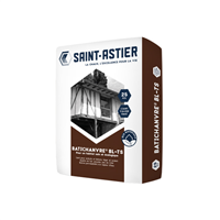 Liant à la chaux pour béton de chanvre et enduit - Batichanvre BL-TS - sac de 25,0 KG