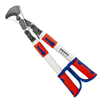 Coupe-câbles à cliquet avec bras télescopiques - Knipex - capacité Ø 38 mm