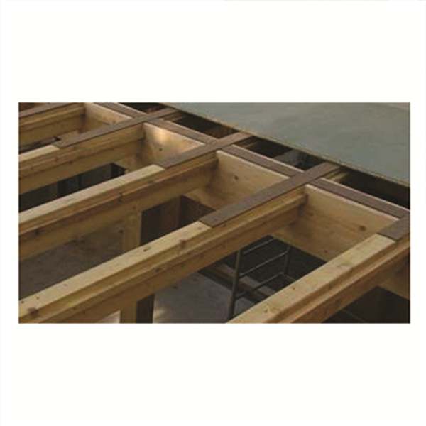 Bande résiliente Steico Phaltex pour cloison et plancher 48,0 CM x 120,0 CM - ép. 10,00 MM