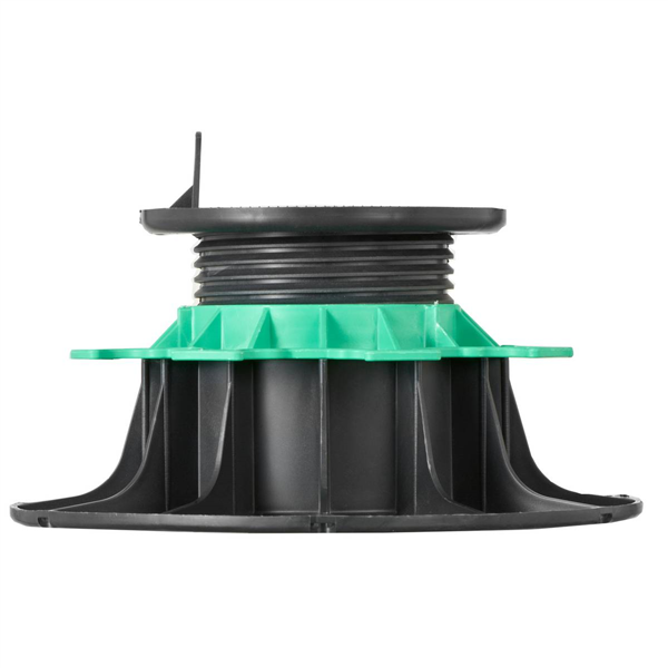 Plot réglable pour terrasse en bois sur lambourdes - Essentiel Jouplast - Hauteur réglable de 80 à 140 MM