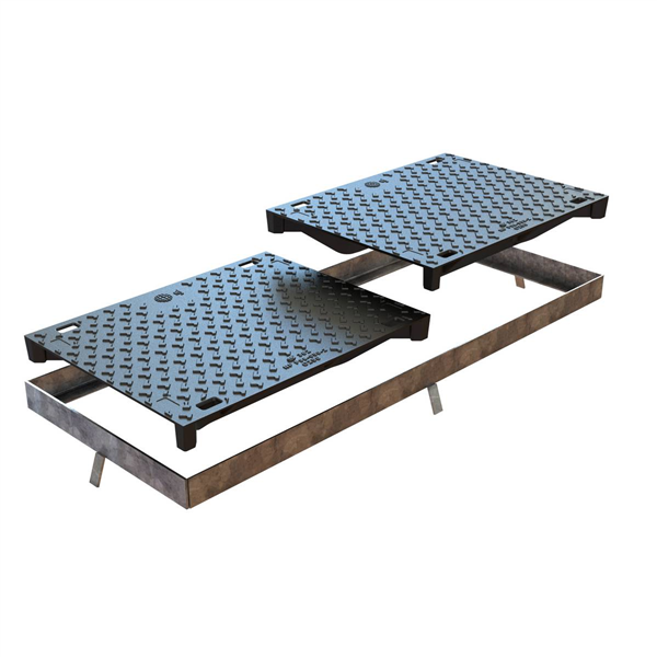 TELECOM L2T TAMPON FONTE CADRE ACIER ASSEMBLE