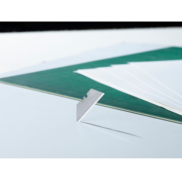 Lame trapézoïdale réversible 1991 pour couteaux Stanley - Longueur 50 mm - Lot de 10