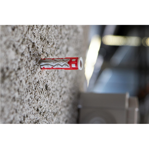 Cheville bi-matière universelle avec vis tête plate - Colortech - 6,0 MM x 35,0 MM - 250 pièces