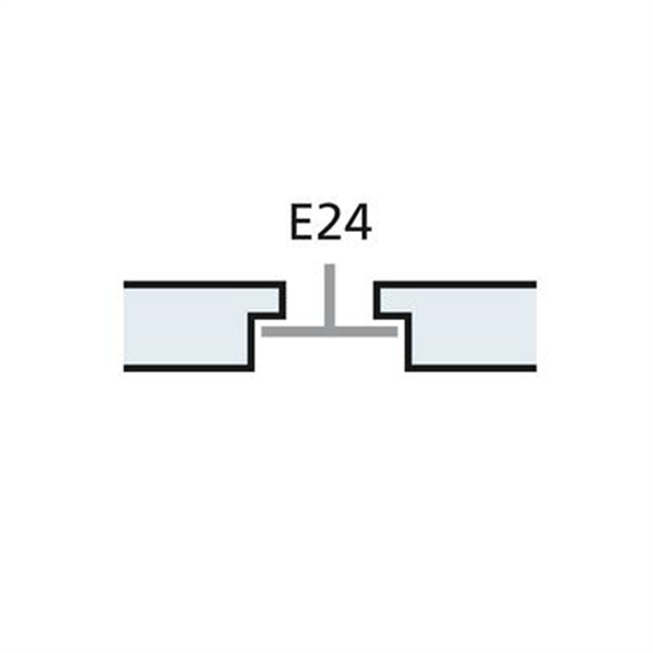 Dalle de plafond acoustique blanche - Artic - Bords feuillurés - 600,0 MM x 600 MM - ép.15,00 MM