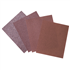 Feuille abrasive SEA en corindon brun pour ponçage manuel - 230 x 280 mm - grain fin - lot de 8