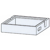 ELT TETE REG EAU 1000X1000X150  GI