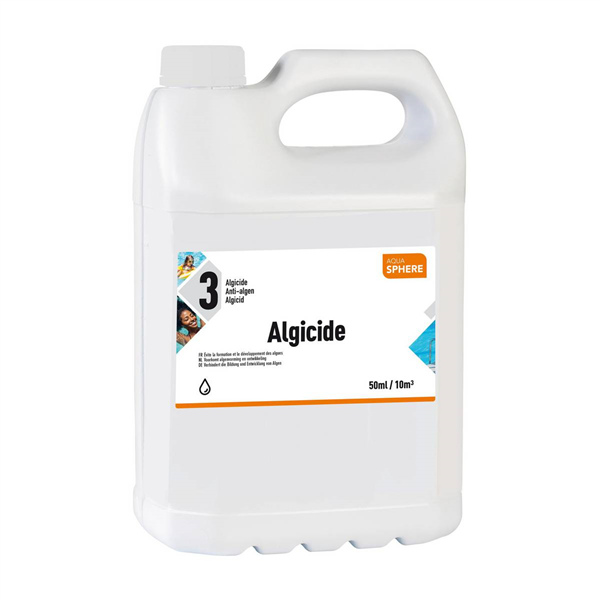 Anti-algue liquide peu moussant 5Lt. AQUASPHERE