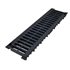 Grille PVC pour caniveaux de piscine - Connecto A15 Anthracite - largeur int. 100 mm - longueur 500 mm