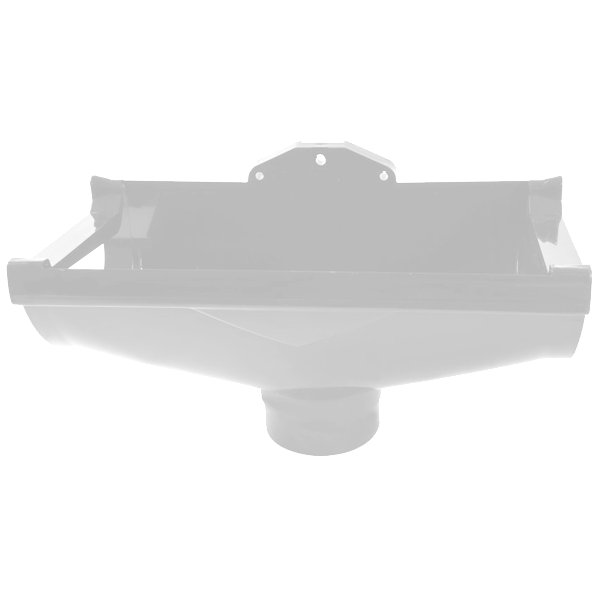 Naissance à dilatation Nicoll NAD29 pour gouttière LG29 et descente cylindrique Ø 80 mm - Techtan Blanc