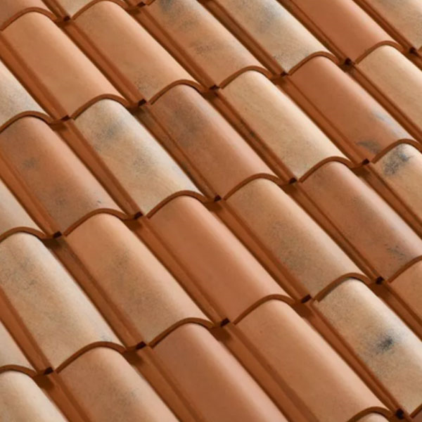 Tuile Canal Horizon Terreal en terre cuite - emboîtement double canal - Reflets Castel