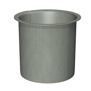 Naissance de gouttière plate à souder prePatina ardoise Eco Zinc Rheinzink pour gouttière carrée et descente de 80,0 MM