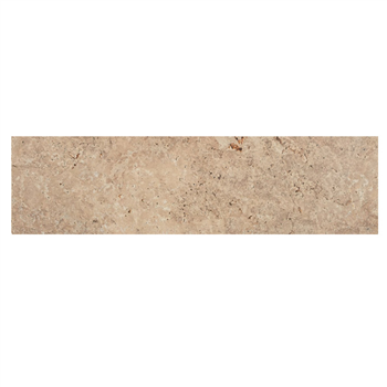 Plinthe effet pierre Tiber en grès cérame rectifié - 7,2 CM x 60 CM - natural