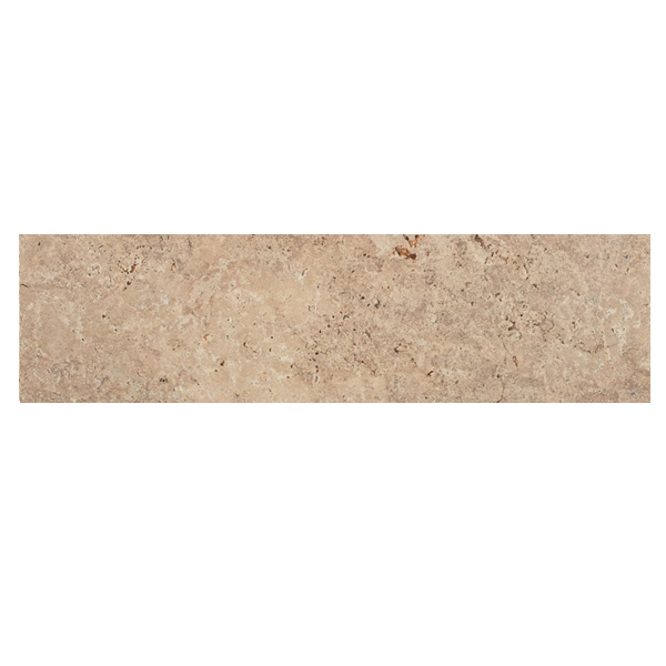 Plinthe effet pierre Tiber en grès cérame rectifié - 7,2 CM x 60 CM - natural